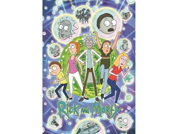Puslespill Rick&Morty – Compact Box, 1000 brikker