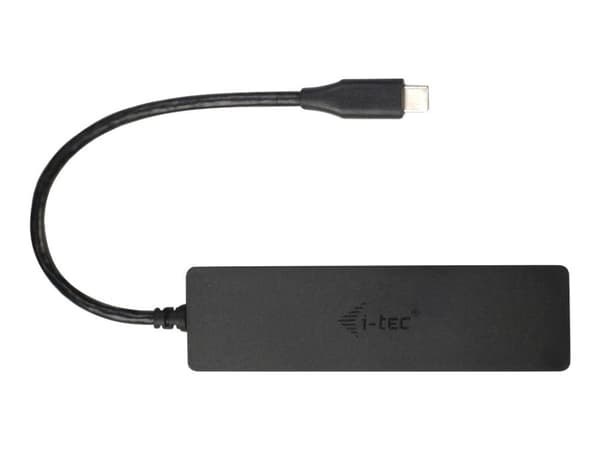 i-Tec USB-C Slim Passive Hub - Hub - 4 x SuperSpeed USB 3.0 - stasjonær