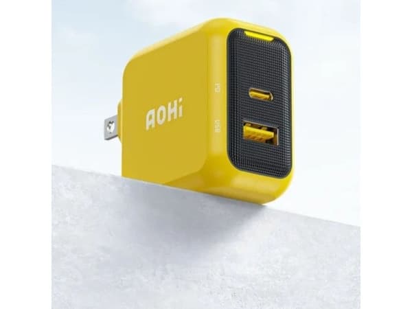 AOHI Magcube PD laddare 67W: 1x USB-C, 1x USB-A