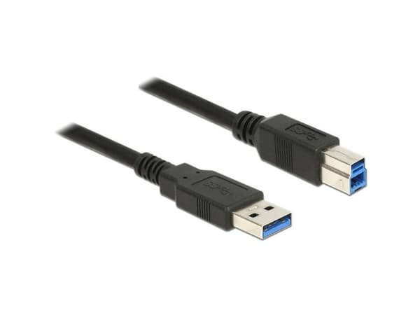 DeLOCK - USB-kaapeli - USB Type A (han) til USB Type B (han) - USB 3.0 - 50 cm - lajittelu