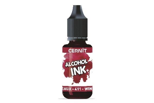 Cernit alcohol ink 20 ml vinröd