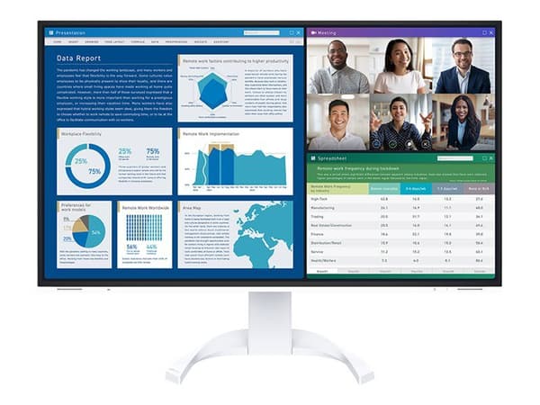 EIZO FlexScan EV3240X-BK - näyttö LCD IPS 32" 4K UHD (czarny)