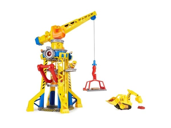 Rubble & Crew Bark Yard Crane Tower lekset