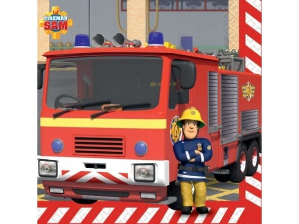 Brandmand Sam servietter