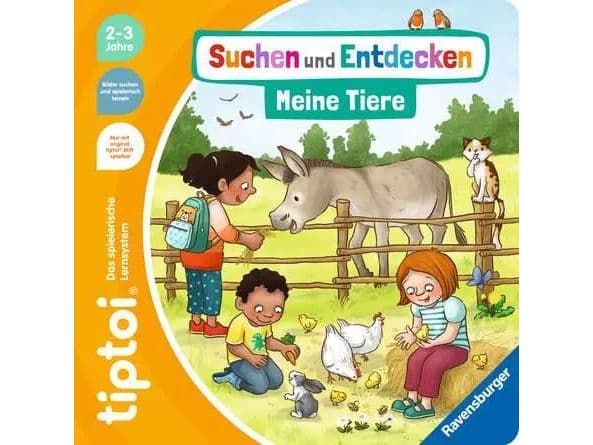 tiptoi – Lete og oppdage: Dyrene mine