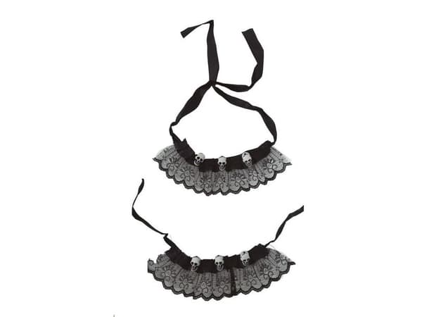 Kranie choker med armånd