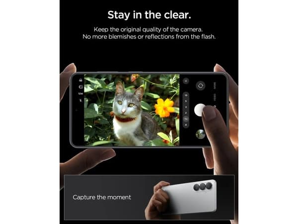 Spigen GLAS.tR EZ Fit Optik Pro HD Galaxy S26 Camera Lens Protector [2 Pack]
