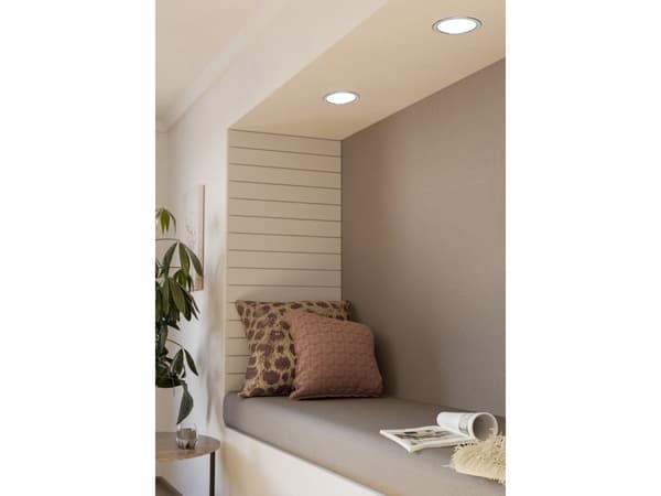 EGLO FUEVA 5 LED infälld spotlight förkromat stål