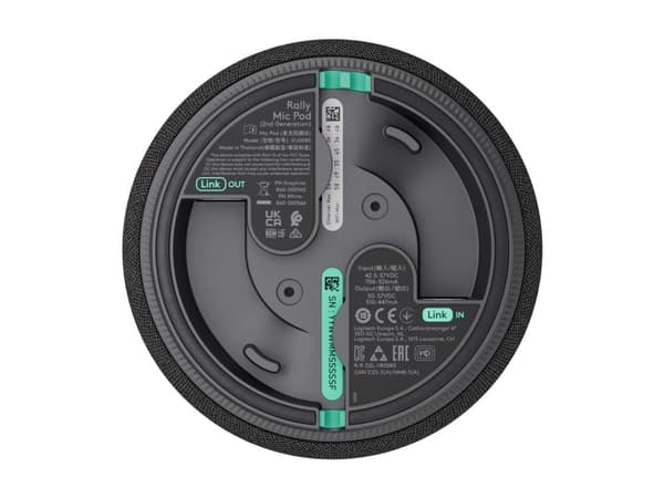 Logitech Rally Mic Pod 2 – Mikrofoni – RJ-45 – grafiitti