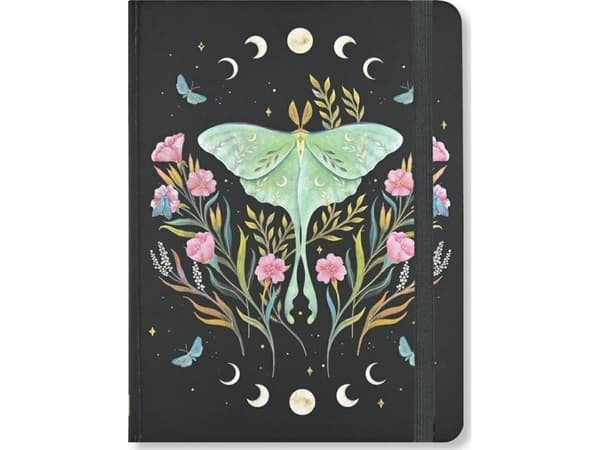 Lunar Moth Midi muistikirja