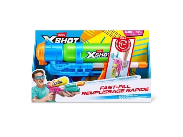 XSHOT Water Fast Fill Retro Water Blaster - Assorted