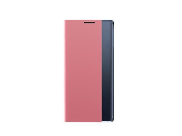 Nytt Sleep Case iPhone 16e Flip-deksel med stativ – Rosa