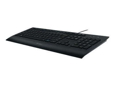 Logitech Corded K280e - Tangentbord - USB - Nordisk