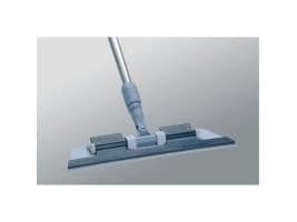 Fremfører, Vileda® ClickSpeed, plast, L: 40 cm, magnetisk, blå/grå