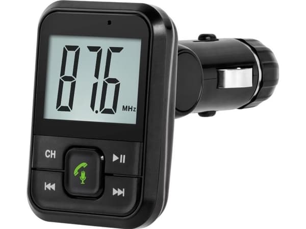 Peiying Bilsender med Bluetooth-funksjon og USB-uttak