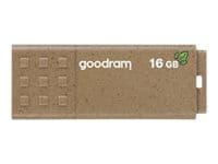 GOODRAM UME3 Eco Friendly - USB-flashstasjon - 16 GB - USB 3.0