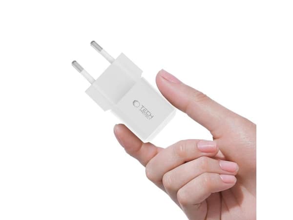 Tech-Protect NCM25 1-port nettlader PD 25W hvit