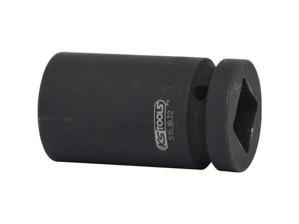 KS Tools 515.1832, Kraftpipe, Sort, 1 hoder, 1", Metrisk, 32 mm