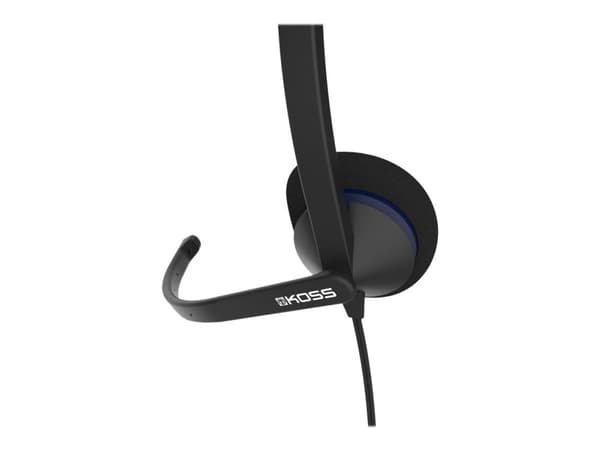 Koss CS195 - Hodesett - on-ear - kablet - USB - svart