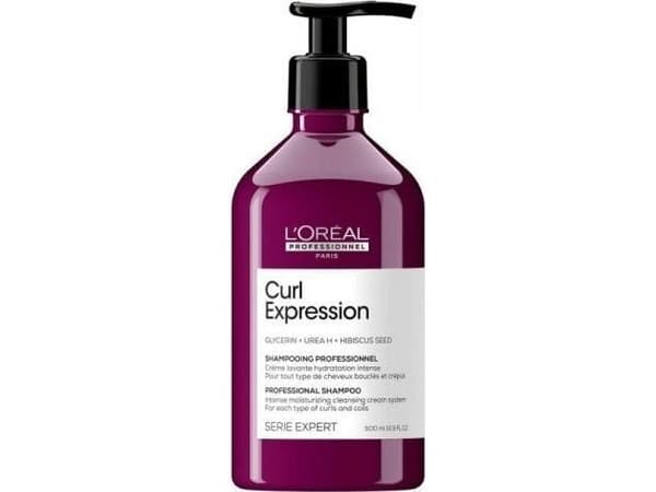 L`Oreal Professionnel Serie Expert Curls Expression Intense Moisturizing Shampoo, Crease/Wave, 500ml