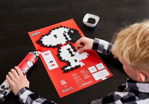 Plus-Plus Snoopy / 275 pcs Tube