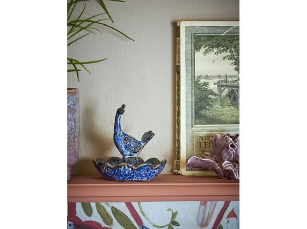CREATIVE COLLECTION Kali-skål, blå, steintøy