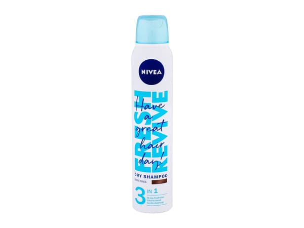 Nivea Fresh Revive tørrsjampo for mørke hårtoner 200 ml