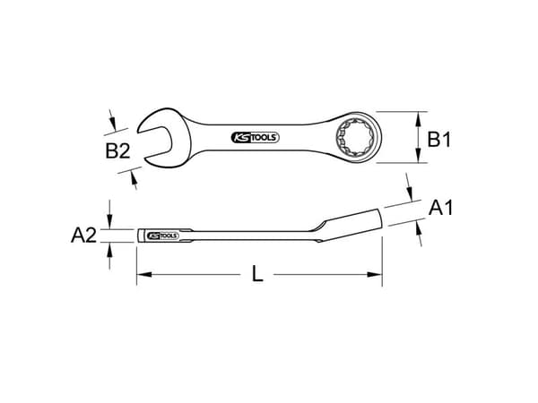 KS Tools 518.001, Kromvanadinstål, 37 g