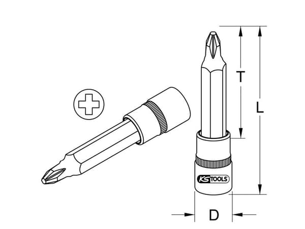 KS Tools topnøckel 9181756