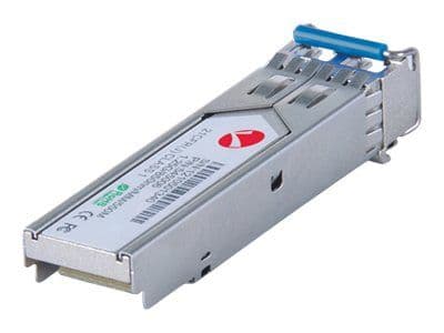 Intellinet Transceiver Module Optical, Gigabit Ethernet SFP Mini-GBIC, 1000Base-Sx (LC) Multi-Mode Port, 550m,MSA Compliant, Equivalent to Cisco GL...