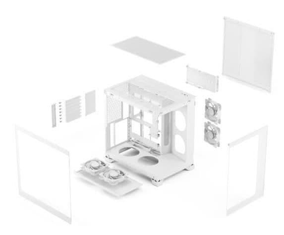 Fractal Design Pop - - ingen strømforsyning - USB/lyd