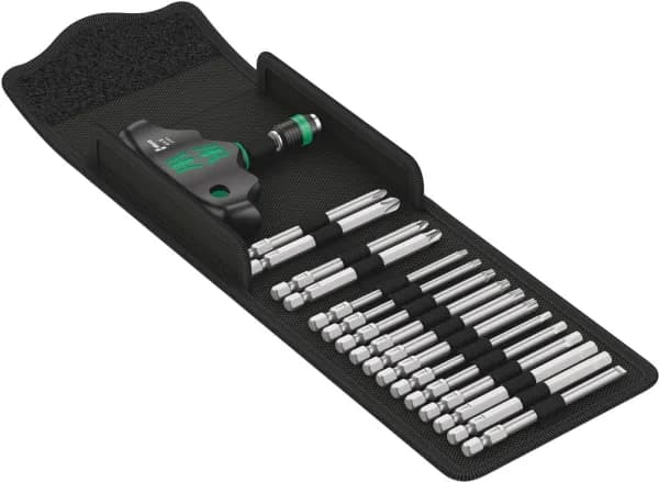 Wera Kraftform Compact 400, musta/vihreä