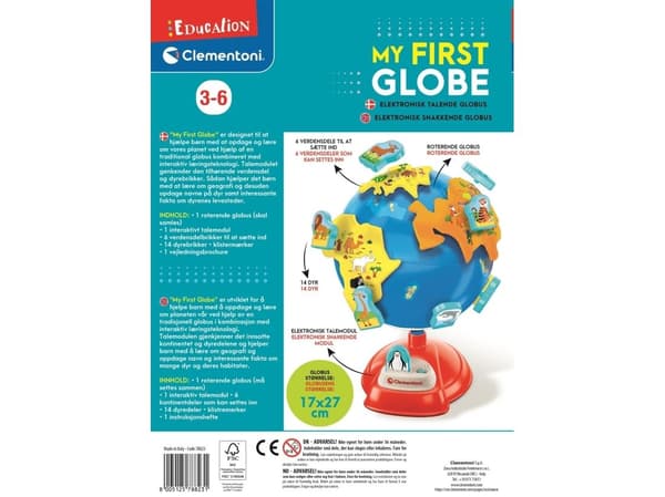 MY FIRST GLOBE (DK-NO)