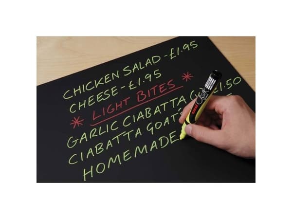 Uni Chalk marker-set med 8 st PWE-8K