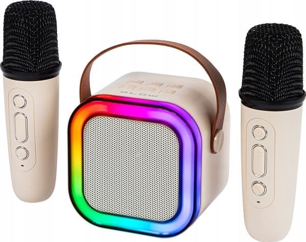 Blow Glo? Bluetooth-høyttaler karaoke RGB