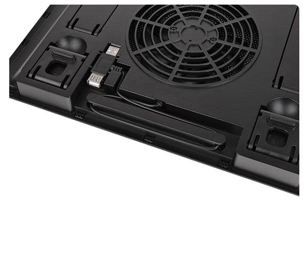 Thermaltake Massive A23 - Notebookkjølepute - svart