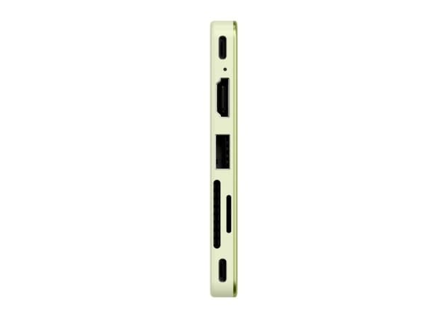 Satechi USB-C Snap Hub för MacBook Neo - Citrus
