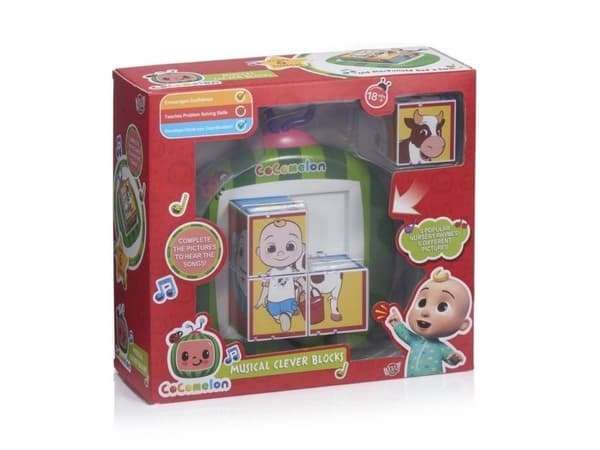 CoComelon Musical Clever Blocks -musiikkipalikat