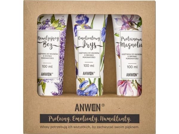 Anwen Anwen Set of 3 medium porosity conditioners - 100 ml -