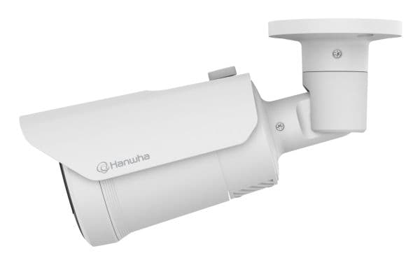 Hanwha QNO-C8013R, IP-säkerhetskamera, Utomhus, Kabel, 120 dB, Innertak/vägg, Vit
