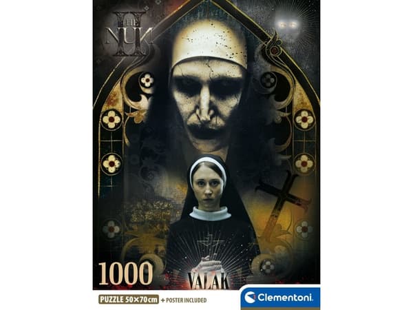 Clementoni pussel 1000 Compact Horror Collection The Nun