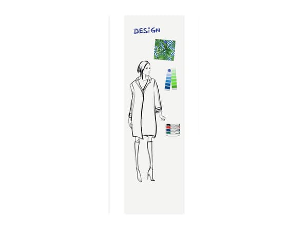 Whiteboard penneholder, magnetisk