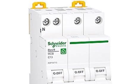 Automatsäkring Resi9XP MCB 3PN 13A C 6kA