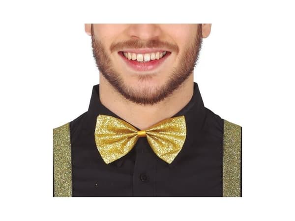 Guldfärgad glittrande fjäril