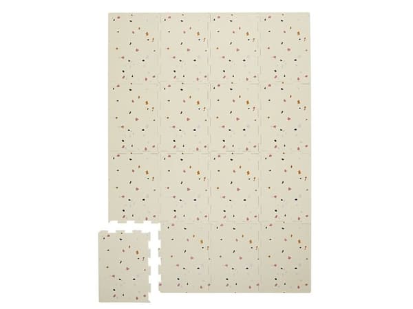 EVA Foam Pusselmatta/Terrazzo/Kräm