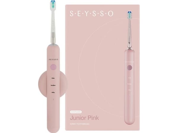 Seysso Junior tannbørste pink/pink