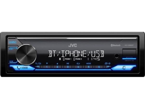 JVC KD-X382BT Bilradio med Bluetooth