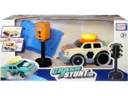 Auto, jossa on ääntä ja valoa