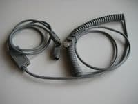 Datalogic CAB-391, IBM PS/2, KBW, Minidin Connector, Coiled, 3,3 m