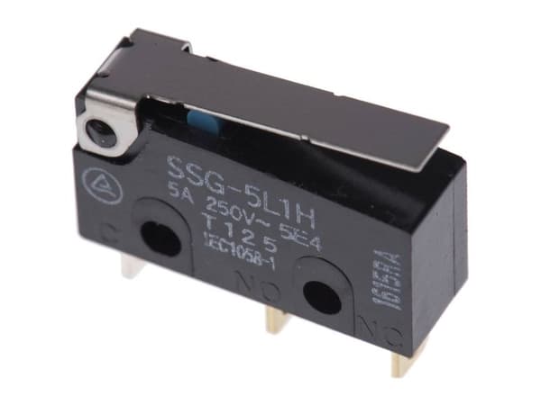 Omron Micro switch 14 V/DC 5 A 1 x On/(On) 1 st Väska